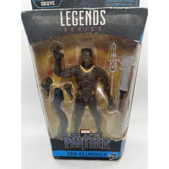 Marvel Black Panther Legends Erik Killmonger, 6-inch - Picture 2 of 8